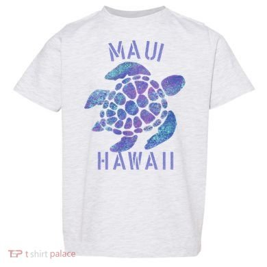 Maui Hawaii Beach Design / Tribal Turtle Gift Toddler T-Shirt