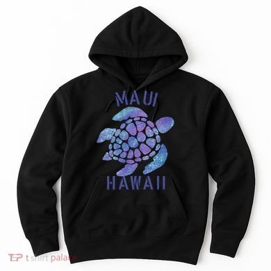 Maui Hawaii Beach Design / Tribal Turtle Gift Hoodie
