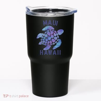 Maui Hawaii Beach Design / Tribal Turtle Gift Tumbler