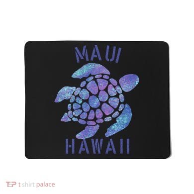 Maui Hawaii Beach Design / Tribal Turtle Gift Mousepad
