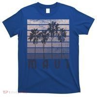Maui Hawaii Beach Summer Vacation Vintage Gift T-Shirt thumb 0