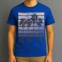 Maui Hawaii Beach Summer Vacation Vintage Gift T-Shirt thumb 3