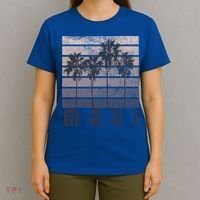 Maui Hawaii Beach Summer Vacation Vintage Gift T-Shirt thumb 4