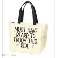 Must Have Beard To Enjoy This Ride Tote Bag thumb 3