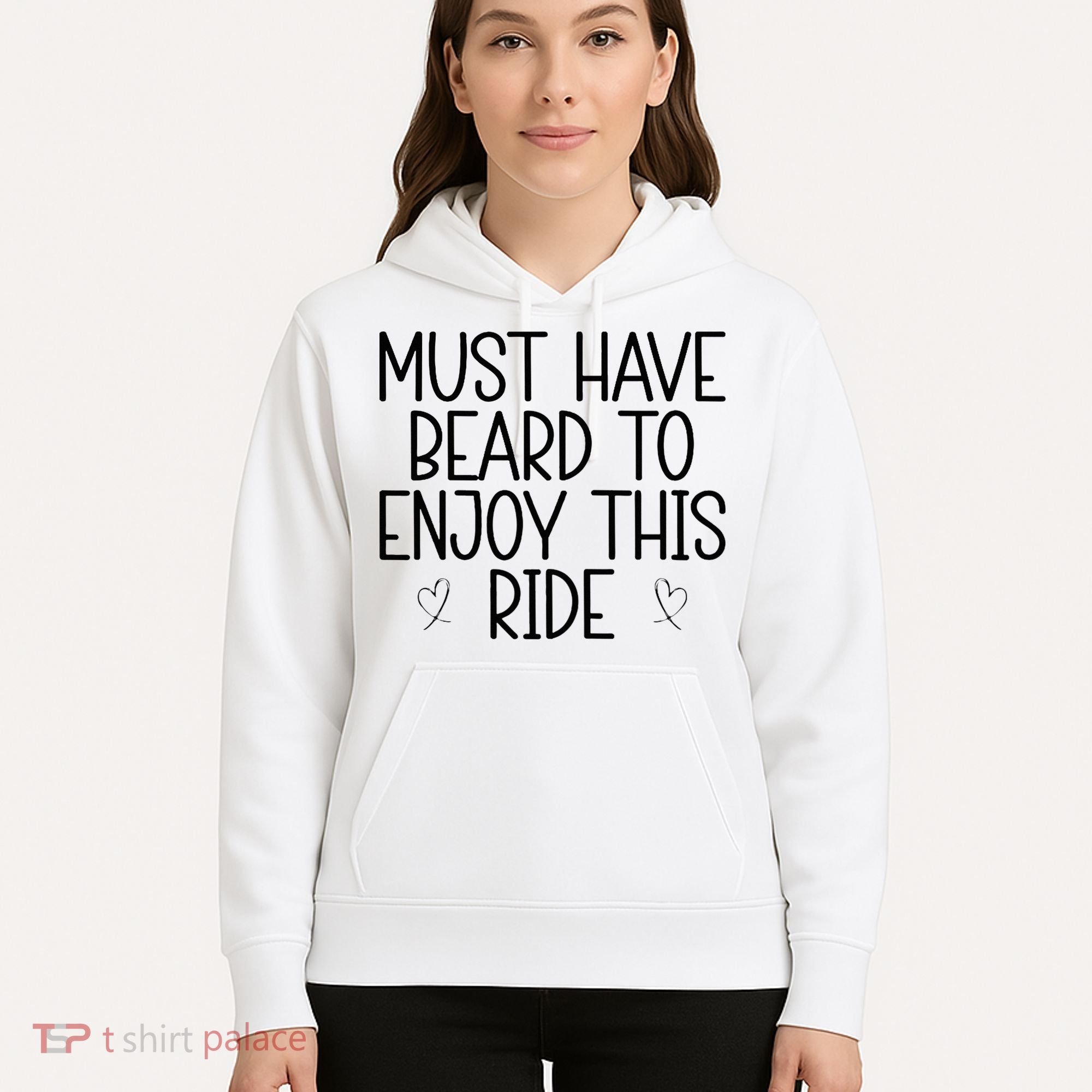 Must Have Beard To Enjoy This Ride Hoodie