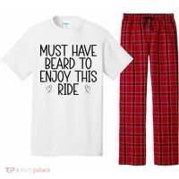 Must Have Beard To Enjoy This Ride Pajama Set thumb 0