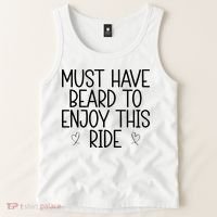Must Have Beard To Enjoy This Ride Tank Top thumb 2