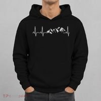 Mountain Heartbeat Best Mountain Climbing Hiking Hoodie thumb 0