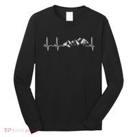 Mountain Heartbeat Best Mountain Climbing Hiking Long Sleeve Shirt thumb 0