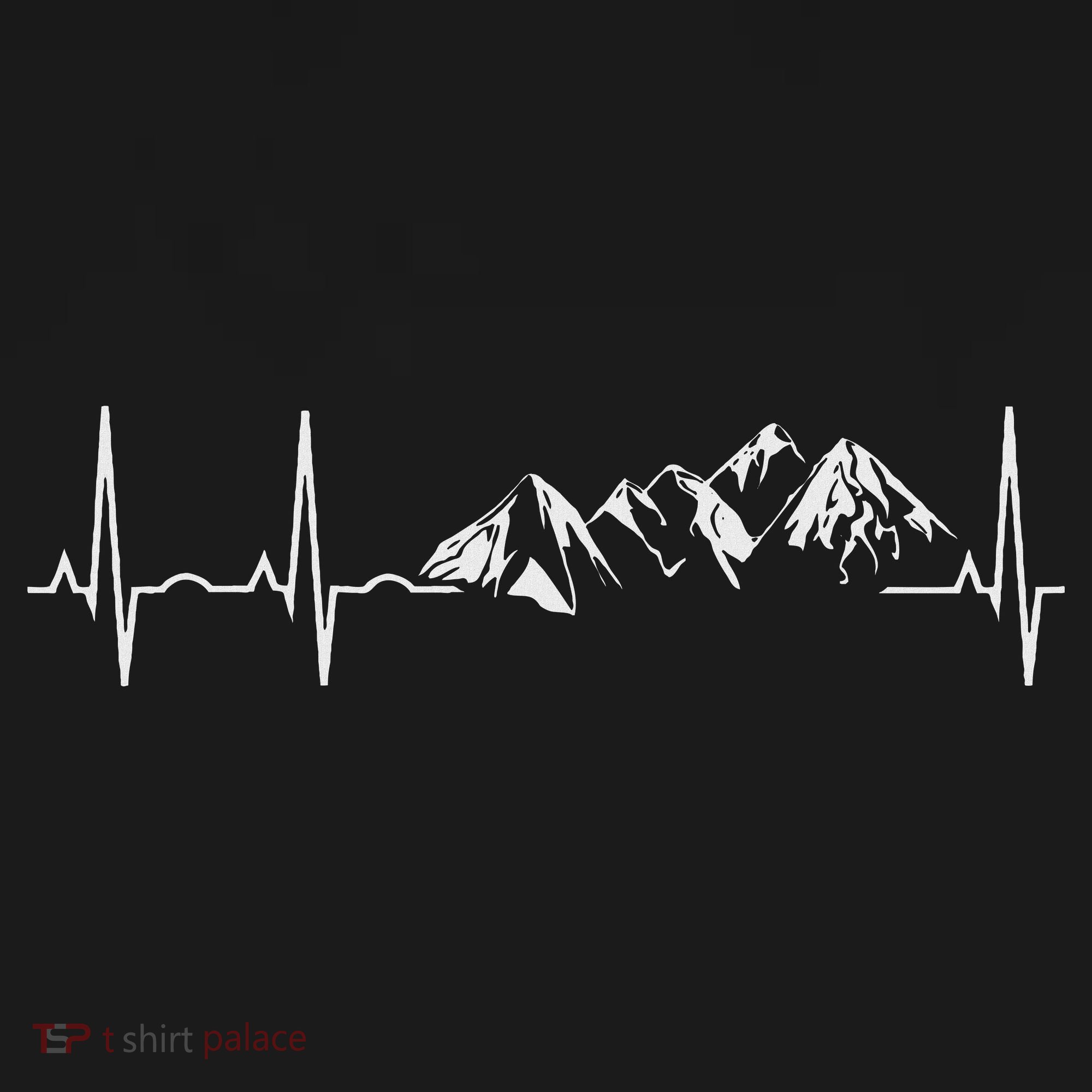 Mountain Heartbeat Best Mountain Climbing Hiking Long Sleeve Shirt