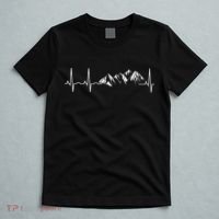 Mountain Heartbeat Best Mountain Climbing Hiking T-Shirt thumb 5