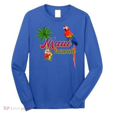 Maui Hawaii Beach Aloha Great Gift Long Sleeve Shirt