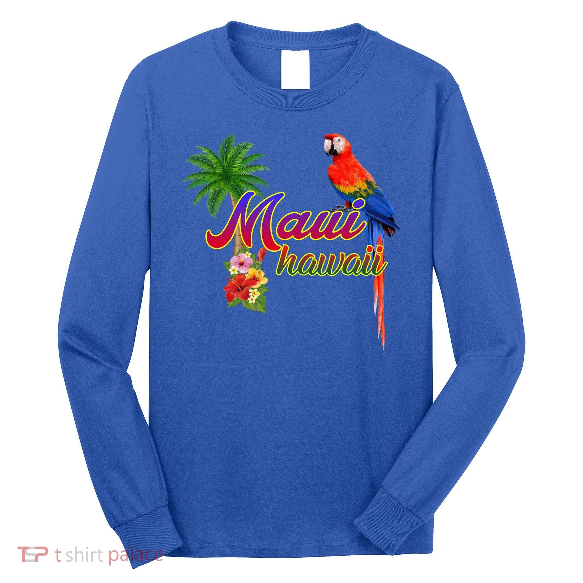 Maui Hawaii Beach Aloha Great Gift Long Sleeve Shirt