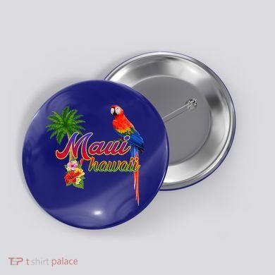 Maui Hawaii Beach Aloha Great Gift Button