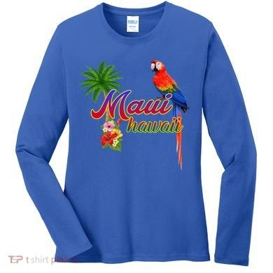 Maui Hawaii Beach Aloha Great Gift Women's Long Sleeve Shirt