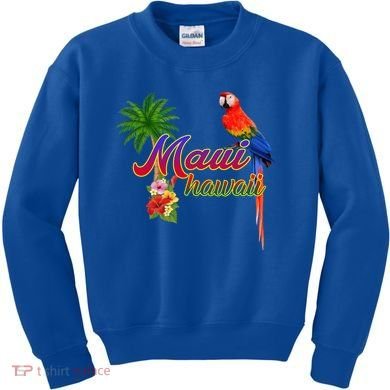Maui Hawaii Beach Aloha Great Gift Kids Sweatshirt