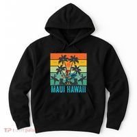 Maui Hawaii Beach Coconut Rooster Hoodie thumb 0