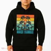 Maui Hawaii Beach Coconut Rooster Hoodie thumb 2