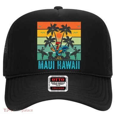 Maui Hawaii Beach Coconut Rooster Hat