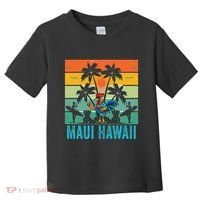 Maui Hawaii Beach Coconut Rooster Toddler T-Shirt thumb 0