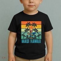 Maui Hawaii Beach Coconut Rooster Toddler T-Shirt thumb 2