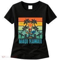 Maui Hawaii Beach Coconut Rooster Women's T-Shirt thumb 0