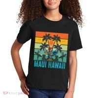 Maui Hawaii Beach Coconut Rooster Kids T-Shirt thumb 2