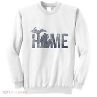 Michigan Home Blue And Distressed Sweatshirt thumb 0