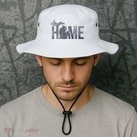 Michigan Home Blue And Distressed Bucket Hat thumb 2
