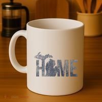 Michigan Home Blue And Distressed Coffee Mug thumb 4