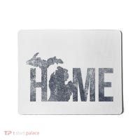 Michigan Home Blue And Distressed Mousepad thumb 0