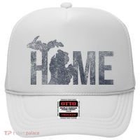 Michigan Home Blue And Distressed Hat thumb 0