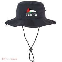 My Heart Beats For Palestine Gaza Peace Middle East Bucket Hat thumb 0