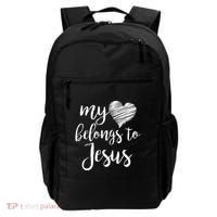 My Heart Belongs To Jesus Backpack thumb 0