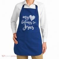 My Heart Belongs To Jesus Apron thumb 2