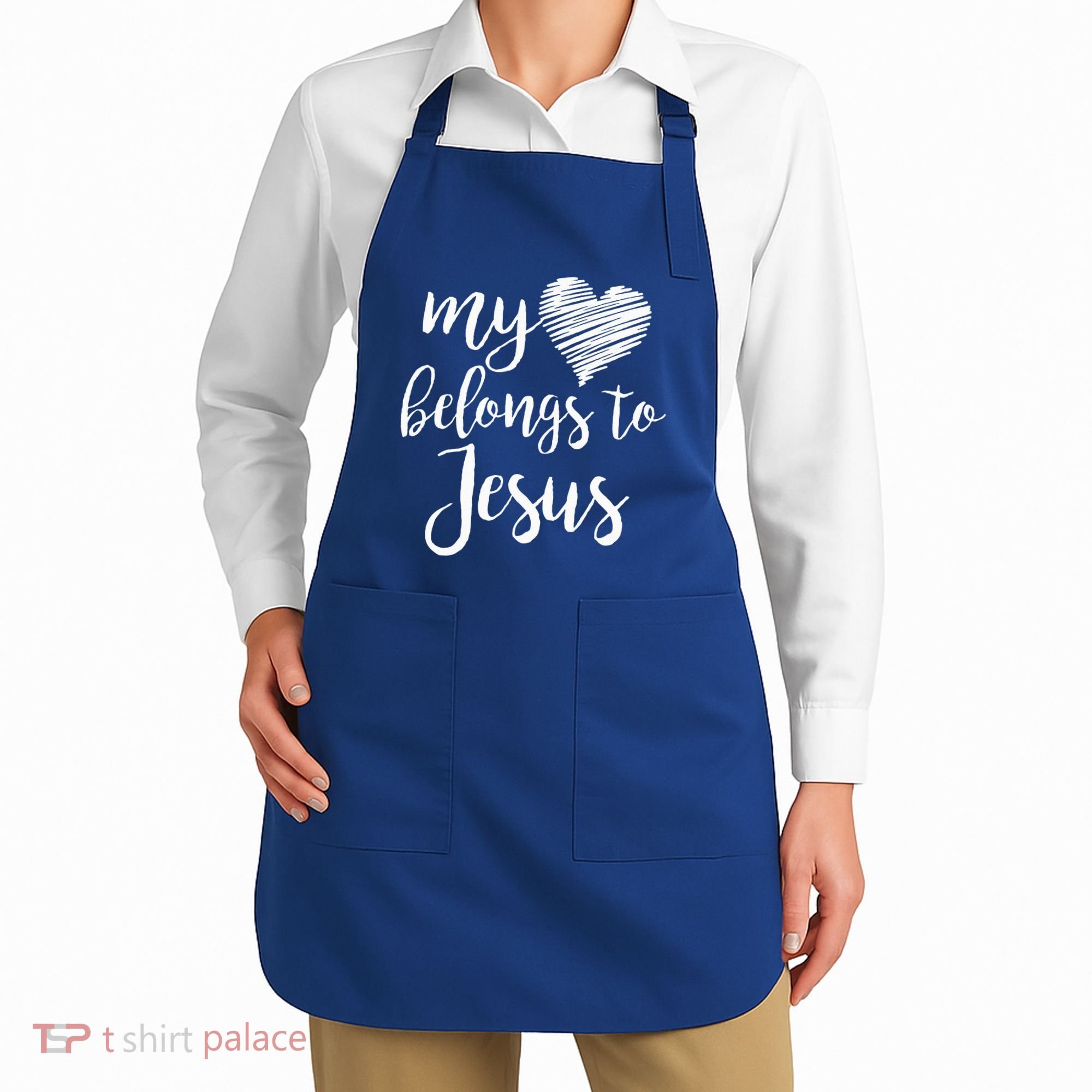My Heart Belongs To Jesus Apron