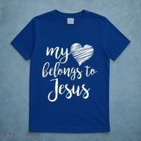 My Heart Belongs To Jesus T-Shirt thumb 5