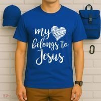 My Heart Belongs To Jesus T-Shirt thumb 6