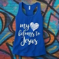 My Heart Belongs To Jesus Women's Tank Top thumb 3