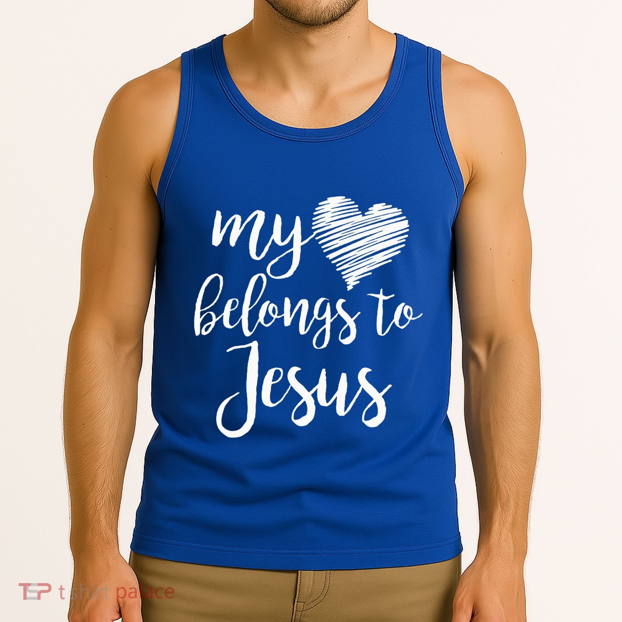 My Heart Belongs To Jesus Tank Top