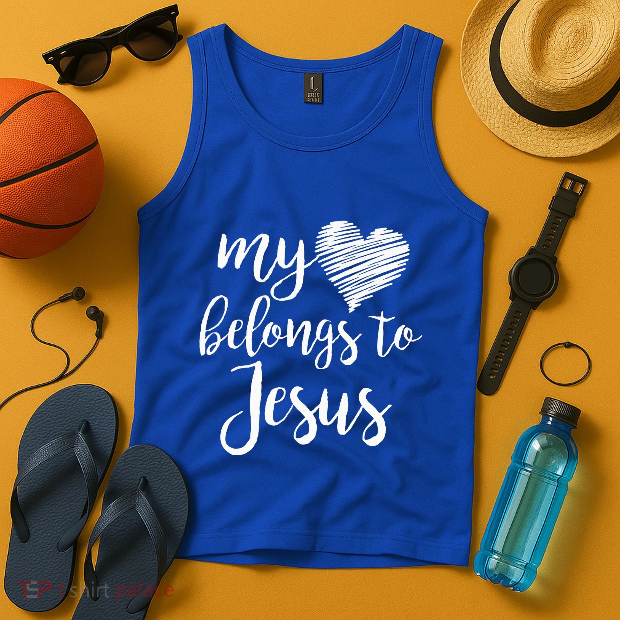 My Heart Belongs To Jesus Tank Top