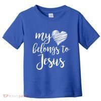 My Heart Belongs To Jesus Toddler T-Shirt thumb 0