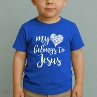 My Heart Belongs To Jesus Toddler T-Shirt thumb 2