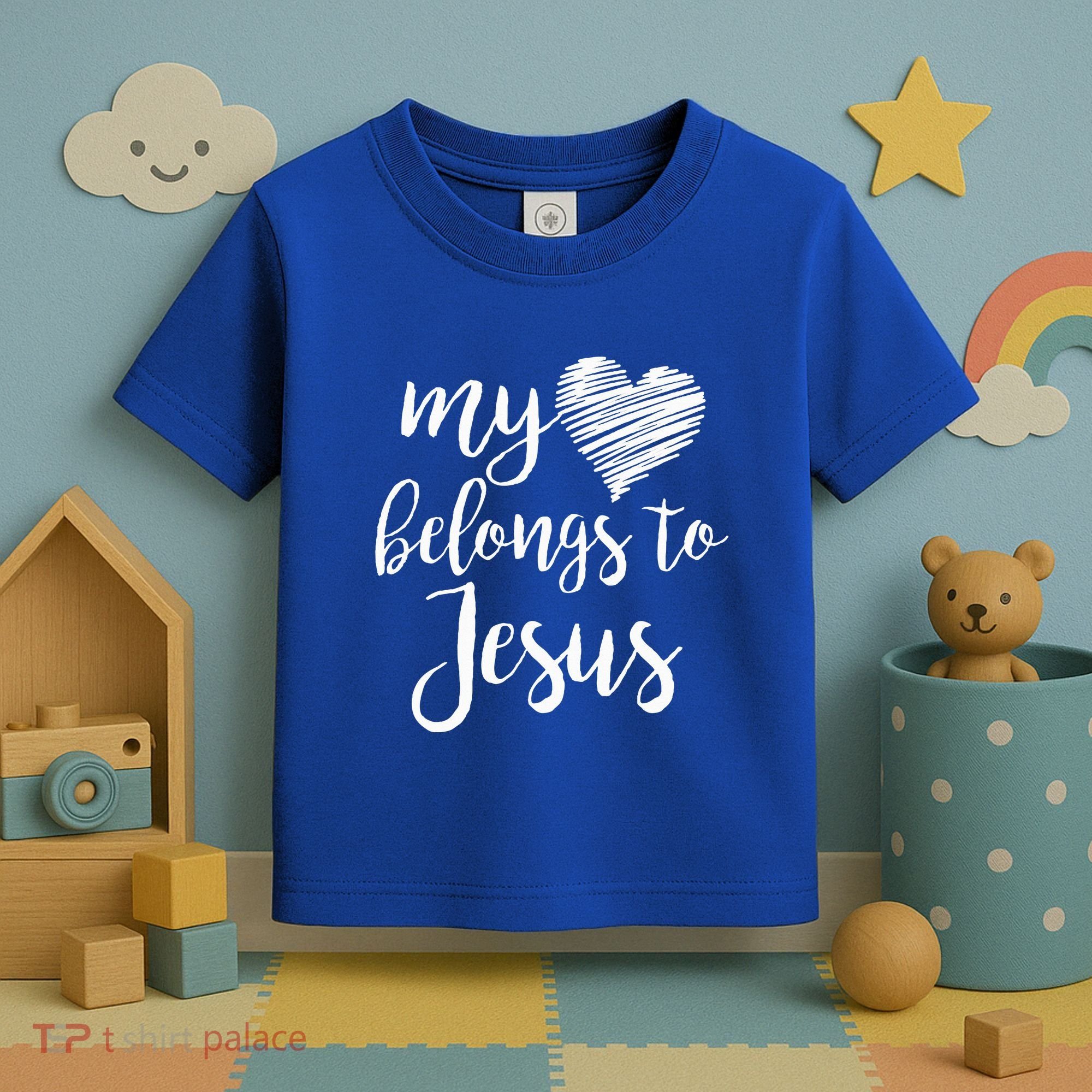 My Heart Belongs To Jesus Toddler T-Shirt