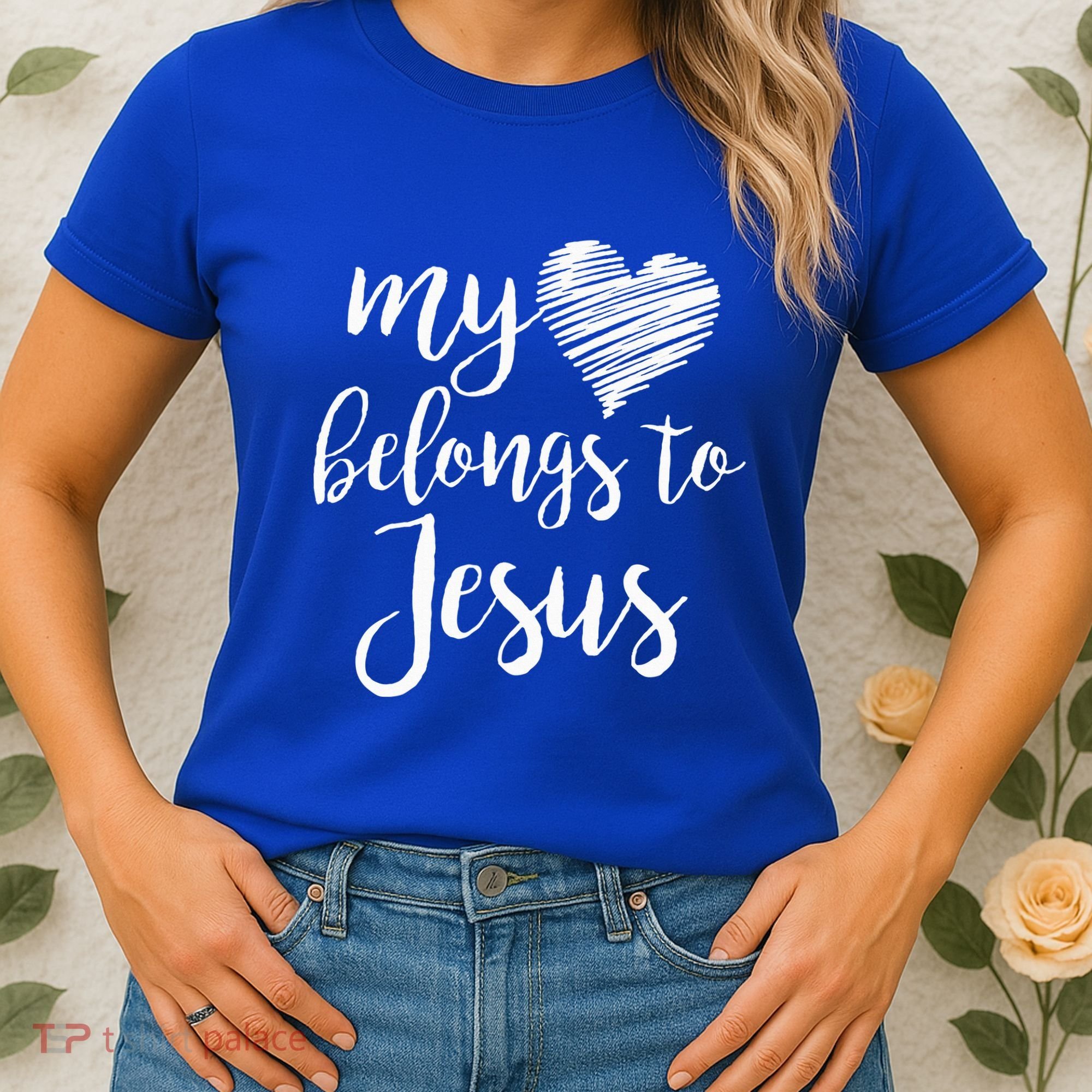 My Heart Belongs To Jesus Women's T-Shirt