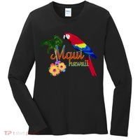 Maui Hawaii Beach Aloha Great Gift Women's Long Sleeve Shirt thumb 0
