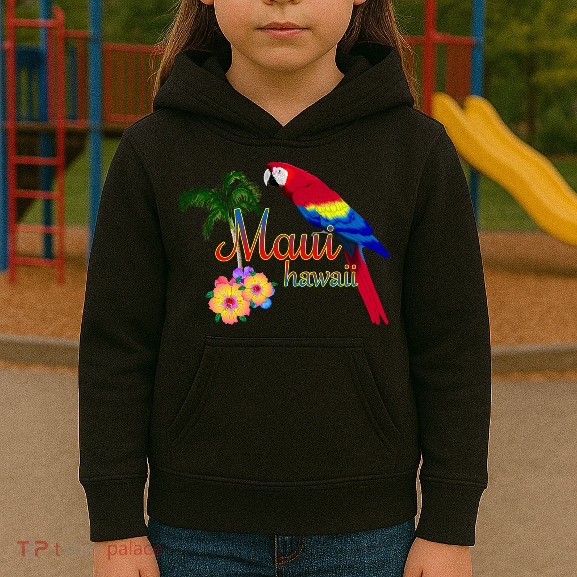 Maui Hawaii Beach Aloha Great Gift Kids Hoodie