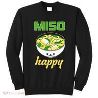Miso Happy Cute Kawaii Miso Soup Bowl Japan Pop Culture Sweatshirt thumb 0