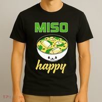 Miso Happy Cute Kawaii Miso Soup Bowl Japan Pop Culture T-Shirt thumb 3