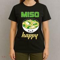 Miso Happy Cute Kawaii Miso Soup Bowl Japan Pop Culture T-Shirt thumb 4